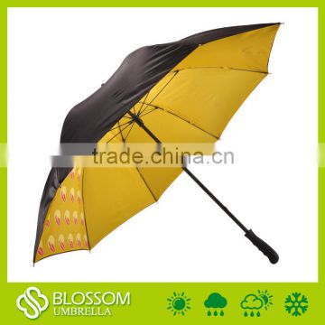 HOT golf fiberglass umbrella,full printed umbrella,sports umbrella