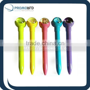 Hot Sales promotional ballpoint pen with Bouncy Ball