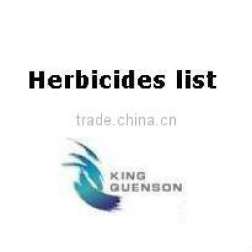 Herbicides product list of King Quenson Group