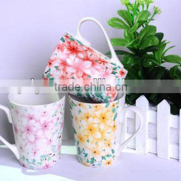 10oz custom printed microwave safe ceramic coffee mugs/ coffee mug cup