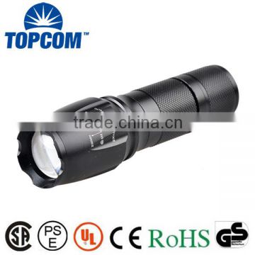 XM-L t6 zoom led torch 3000lm high power led focus torch