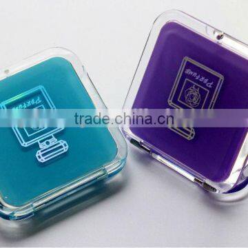 2014 hot acrylic mirror wholesale with one side perfume pattern for ladies,ME206F