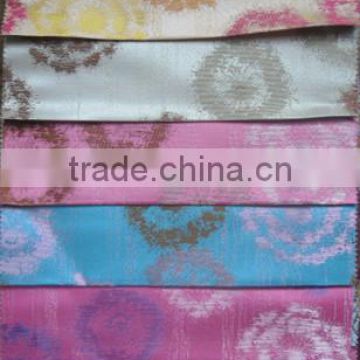 Two colors jacquard curtain fabric
