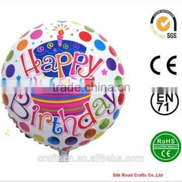 high quality factory price foil balloon with different size and color