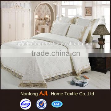 TOP 1 home bedding set with lace decoration made in China