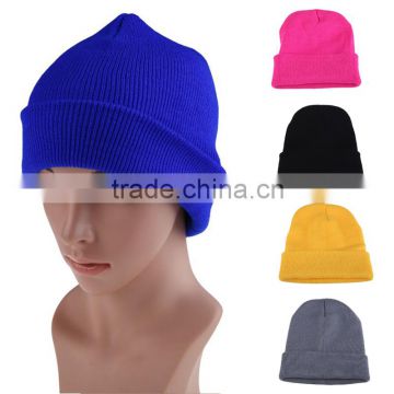 Fashion Oversized Cheap Hand Made Knitted Beanie For Wholesale