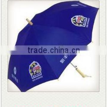 Branded and advertising manual open stick umbrella