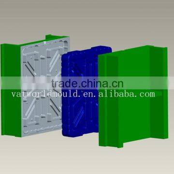 1100x1300x150 mm Practical qulity Plastic Blow Mould for pallet