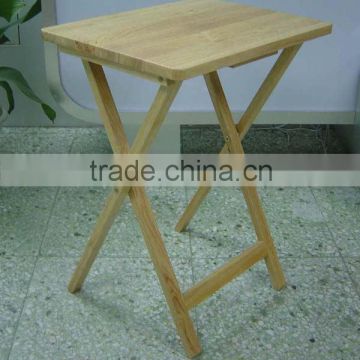 Wooden Tray Table: TV-1H Wooden Tray Table