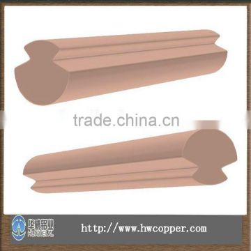 Hard Drawn Grooved Copper Contact & Catenary Wires