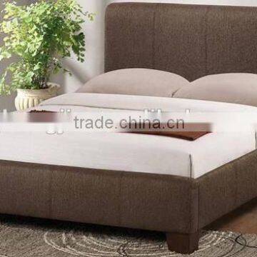 Cheap Good Quality Normal Fabric High Headboard Bed for Bedroom Furniture LB917