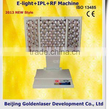 2013 New design E-light+IPL+RF machine tattooing Beauty machine fish bone grinding machine