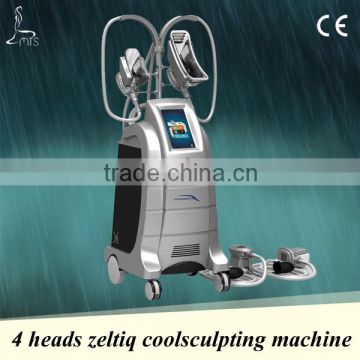 Europe popular professional cryo machine 4 heads and 2 can be used at the same time