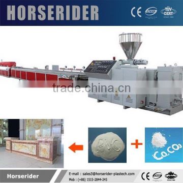 China hot sale decorative sheet PVC Imitation marble making machine