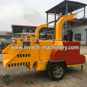 High Efficiency mobile wood chipper