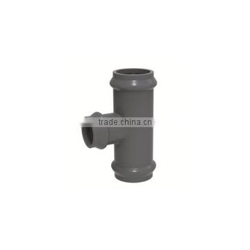 HIGH QUANLITY EXPANDING REDUCING TEE OF PVC GB STANDARD PIPES & FITTINGS FOR WATER SUPPLY