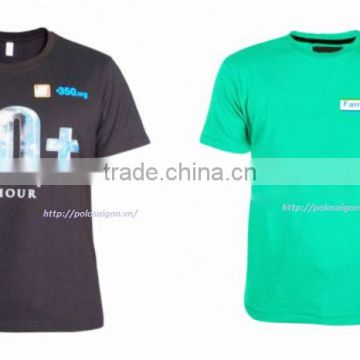 latest shirt designs for men, short sleeve, round neckm silk sreen printing