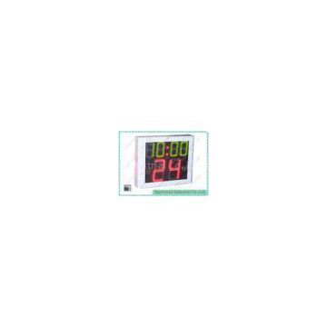 Double Sided Water Polo Shot Clock With Period Time , Energy Saving