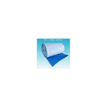 Inlet Cotton Blue White Pre Air Filtration Media Spray Booth Air Filter Roll Material