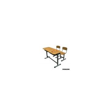 FT-0603 Double Student Desk & Chair,School Furniture