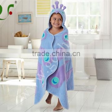 100% cotton ultra soft absorbent kids hooded towels