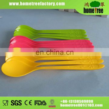 new colorful plastic spoon with long handle