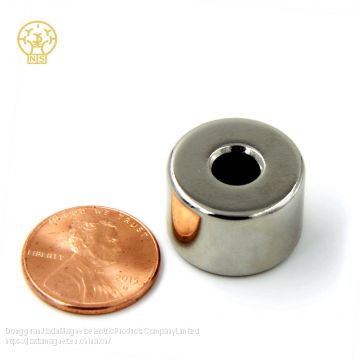 China Factory neodymium magnet hollow cylinder