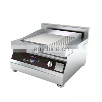 Counter top full flat electric griddle