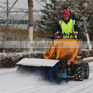 Hysoon skid steer mini snow plow