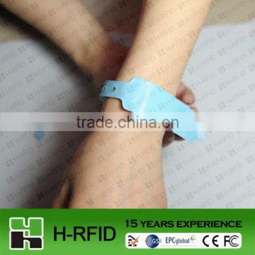 One Time Use RFID Bracelet For Meeting
