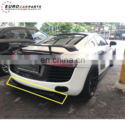 Dry carbon material rear diffuser for AD R8 to LB style look car part for R8 rear lip