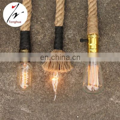 Round/Twisred Hemp rope cable/Royal cord wire/Insulated wire for edison bulb