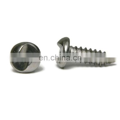 #8 clutch serrated head security self tapping screws