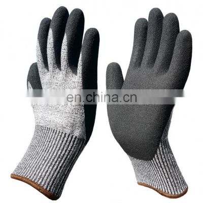 Expensive Level 5 Nitrile Cut Resistant Glove
