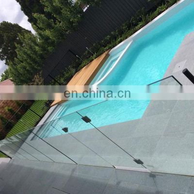 CBMmart customized exterior pool side luxury glass railing balustrades modern design