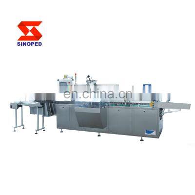 Model ZH-260 Automatic High Speed Continuous Cartoning Machine for blister/bottle in pharmaceutical