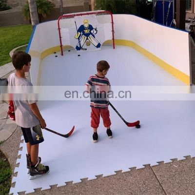 DONG XING cut to size synthetic ice hockey rink with more reliable quality