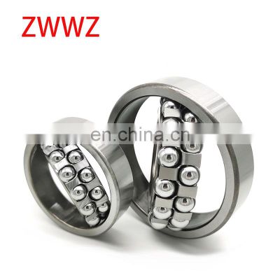 CGr15 Self Aligning Ball Bearing Brass Cage Double Row Spherical Ball Bearing 3003196 1207 1208 1209