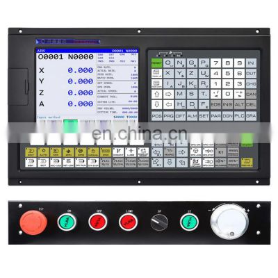 Control system kit with PLC function 4 axis controller for milling machine similar to GSK CNC control panel