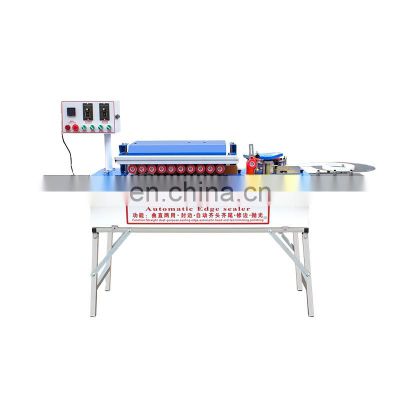 LIVTER WD102 Portable Edge Banding Machine For Mdf With Gluing Automatic Dust Suction Polishing Machine