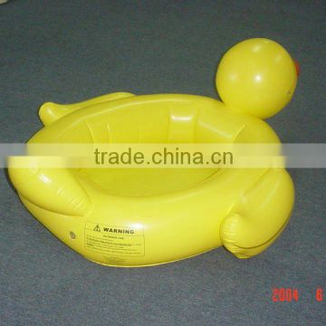 duck shape inflatable water pool for kids