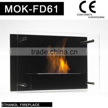 Ethanol wall hanging fireplace with good quality