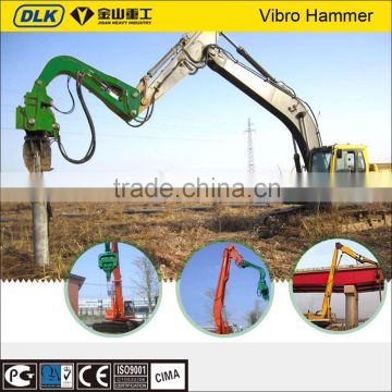 Pile driving machine for construction