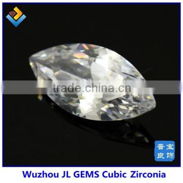 High Quality Synthetic White Marquise Cubic Zirconia Gems Stone With Wholesale Price
