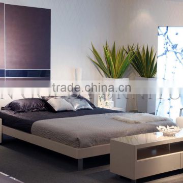 Modern Elegant Home Furniture High Gloss Bedroom Sets(SZ-BF079)