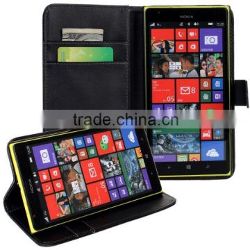 Hot selling Stand PU Leather case for Nokia lumia 1520