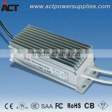 SAA CE approved UL list 12v ip67 power supply