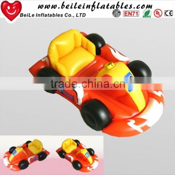 Customized Kids' PVC inflatable race car