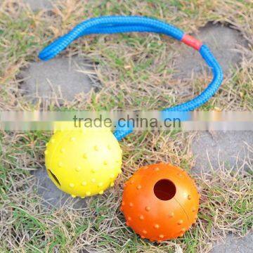 high quality spicy pet ball with rope or not ,OEM