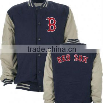 cotton bomber jacket,cotton letterman jacket,cotton baseball jacket